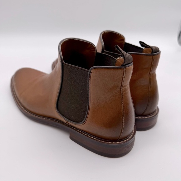 NORDSTROM cognac leather boot men’s